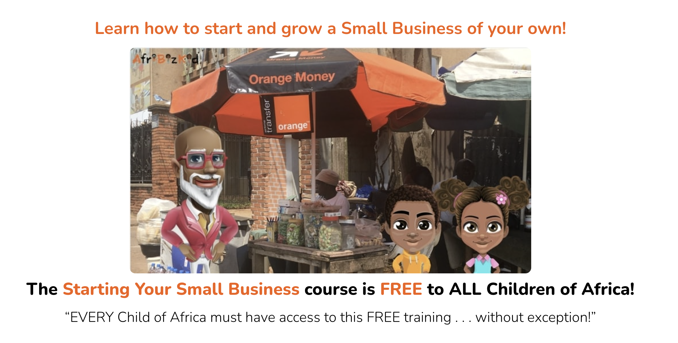 AfriBizKid - Starting and Running Your Own Business